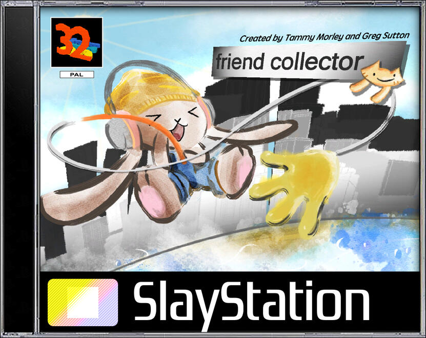 Friend Collector / 32bit Game Jam Roles: Game Design, Artist, Composer & Audio, Co-Programmer